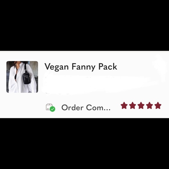 Fashion Vegan Fanny Pack - Picture 2 of 3